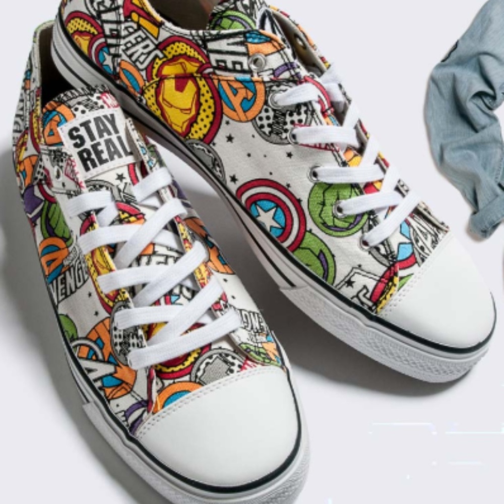 Stay Real Avengers sneakers : Size 7